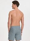 Shiwi Swimshorts Mike Geo Tile Dark Green Model / Achterkant
