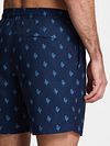 Shiwi Swimshorts Mike Sketched Coral Navy Model / Detail