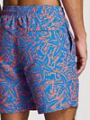 Shiwi Swimshorts Mike Starfish Blue Model / Detail