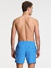 Shiwi Swimshorts Nick Wavy Coral Blue Model / Achterkant