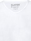 Slater 4-pack T-shirt Basic Extra Long V-neck White Product / Detail