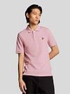 Lyle and Scott Poloshirt Hellrosa Model / Voorkant