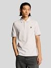 Lyle and Scott Polo Shirt Lilac Mist  Model / Voorkant