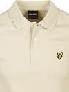 Lyle and Scott Polo Plain Grey Taupe Product / Detail
