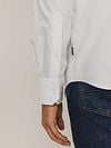 State Of Art Essentials Oxford Overhemd Wit Model / Detail