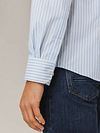 State Of Art Dobby Shirt Stripes Light Blue Model / Detail
