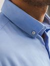 State Of Art Essentials Oxford Shirt Blue Model / Detail