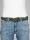 Woven Belt Army Green Model / Voorkant