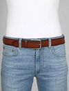 Suitable Belt Structure Leather Brown Model / Voorkant