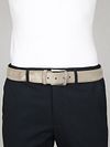 Suitable Ceinture Daim Taupe Model / Voorkant