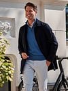 Suitable Packable Jack Long Tech Navy Model / Sfeerbeeld