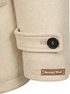 Suitable Coat Caban Wol Blend Ecru Product / Detail