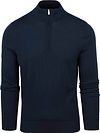 Suitable Merino Half Zip Sweater Marine MRI-HZ-23 kl 51047 Navy commander en ligne | Suitable