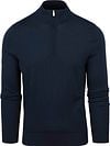 Suitable Merino Half Zip Sweater Navy MRI-HZ-23 kl 51047 Navy order online | Suitable