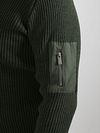 Suitable Mou Pullover Dark Green Model / Detail