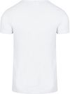 Suitable Otaru T-Shirt Breite Rundhalsausschnitt Weiß 6-Pack Product / Achterkant