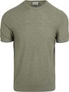 Suitable Piqué T-shirt De Lin Vert TE-PIQ-COLI-25.01 FCD 39333 olive commander en ligne | Suitable