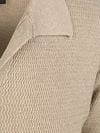Suitable Pullover Riva Structure Melange Sand Product / Detail