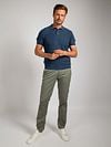 Suitable Respect Polo Structure Knit Blauw Model / Voorkant