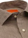 Suitable Shirt Linen Taupe Product / Detail
