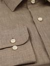 Suitable Shirt Linen Taupe Product / Detail
