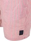 Suitable Short de Bain Stripe Seersucker Rouge Product / Detail