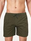 Suitable Swimshort Plain Army Green Model / Voorkant