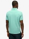 Superdry Polo Destroyed Grün Model / Achterkant