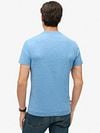 Superdry Classic T-Shirt Blauw Model / Achterkant