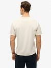 Superdry Tee Essentials Relaxed Off White Model / Achterkant