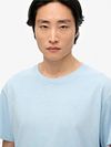 Superdry Tee Essentials Relaxed Light Blue Model / Voorkant