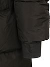 Superdry Veste Bouffante Long Hooded Noir
