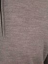 Profuomo Half Zip Pullover Merino Wool Taupe