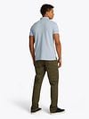 Tommy Hilfiger 1985 Polo Blau Model / Achterkant