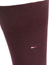 Tommy Hilfiger Chaussettes Classique Lot de 2 paires Bordeaux Noir