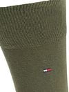 Tommy Hilfiger Chaussettes Classique Lot de 2 paires Vert Noir