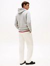 Tommy Hilfiger Hoodie Core Grey Model / Achterkant