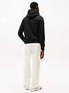 Tommy Hilfiger Hoodie Core Schwarz Model / Achterkant