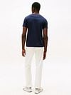 Tommy Hilfiger Logo T Shirt Navy Model / Achterkant