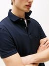 Tommy Hilfiger Polo Shirt Regular Navy Model / Detail