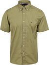 Tommy Hilfiger Short Sleeve Shirt Flex Green order online | MW0MW33809-L9F | Suitable Spain