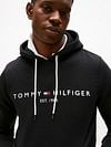 Tommy Hilfiger Hoodie Core Black Model / Detail
