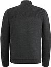 Vanguard Cardigan Wool Blend Anthracite Product / Achterkant