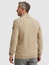 Vanguard Pullover Half Zip Wool Beige Model / Achterkant