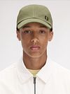 Fred Perry Chapeau Piqué Vert  Model / Voorkant