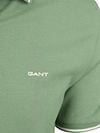 Gant Tipping Piqué Polo Vert Product / Detail