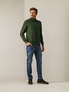 State Of Art Pull Half Zip Structure Vert Foncé Model / Voorkant