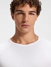 BOSS T Shirt Modern 2-Pack Weiss Model / Detail