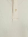 Desoto Longsleeve Poloshirt Essential Off White Product / Detail