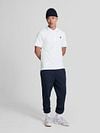 Lyle and Scott Polo White Model / Voorkant